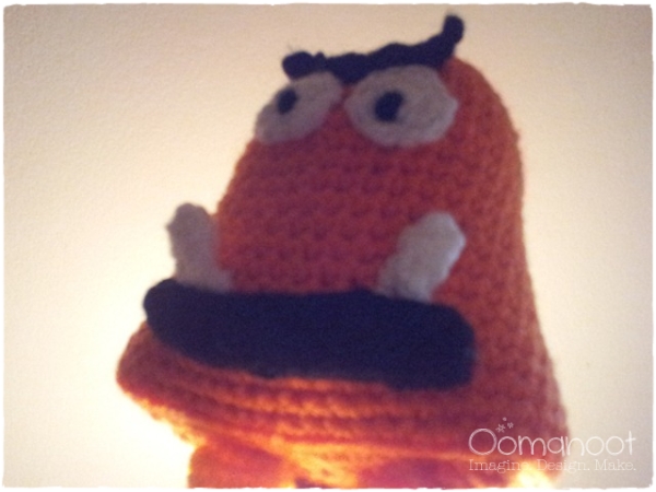 Scary Mushroom Monster Crochet Doll Scary Mushroom Monster Crochet Doll