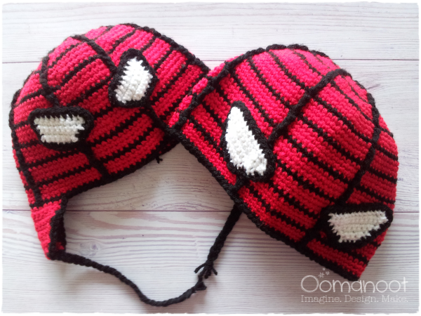 Spiderman Crochet Hats