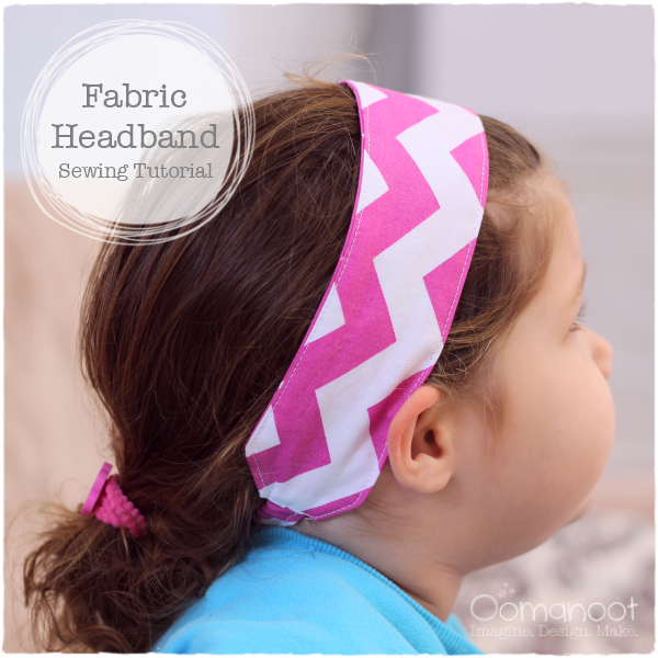 Fabric Headband Sewing Tutorial | Oomanoot