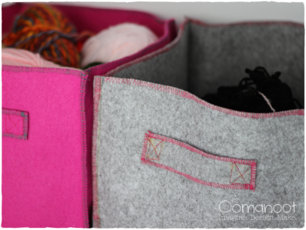 Oomanoot | 10 Minute DIY Felt Boxes