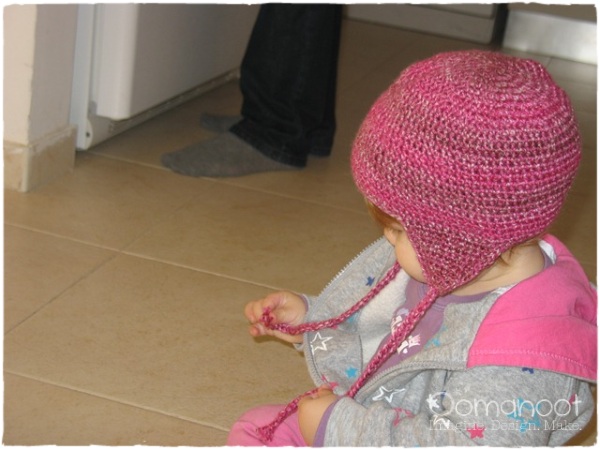 Crochet Hat with Ear Flaps