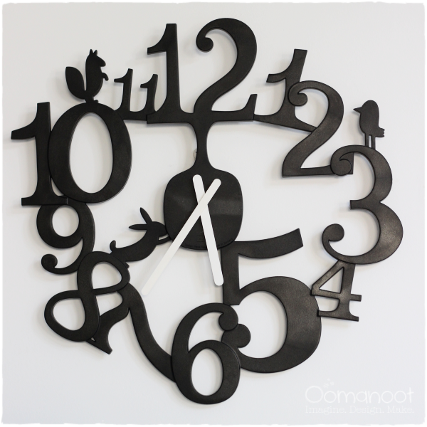Clock on the Wall  @ The Good Enough Decorator | Oomanoot