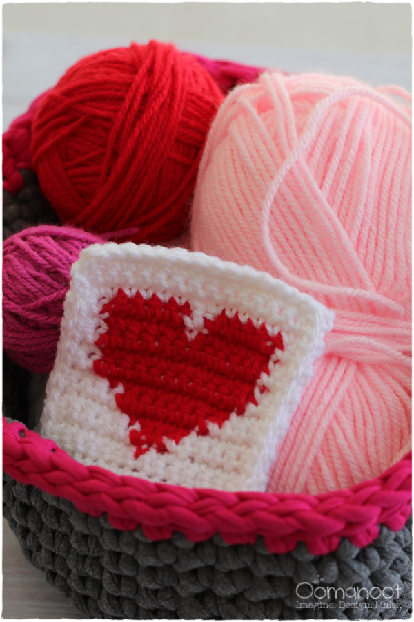 Listen to Your Heart – Crochet Tutorial | Oomanoot #crochet #free #tutorial #valentines