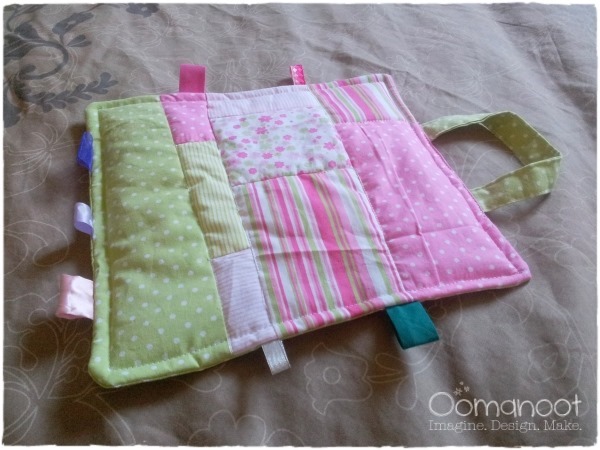 Oomanoot | A Baby Gift that Works Like a Charm (Pack) – Part 2: Tag Blanket Tutorial