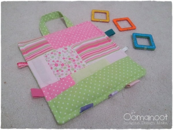 Oomanoot | A Baby Gift that Works Like a Charm (Pack) – Part 2: Tag Blanket Tutorial