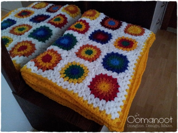 Granny Blanket Folded