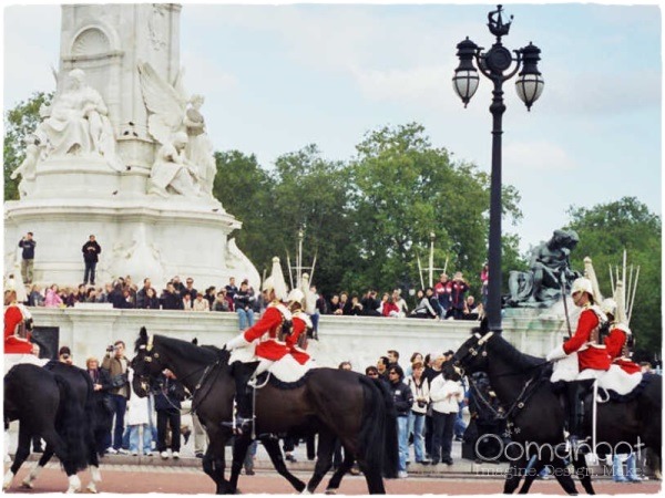 Palace Guards on Horses