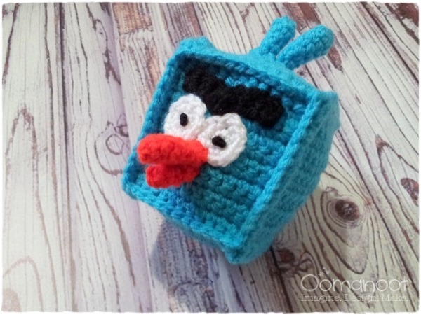 Oomanoot | Crochet Ice Angry Bird Tutorial Oomanoot | Crochet Ice Angry Bird Tutorial