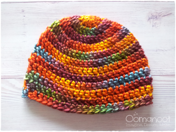 Warm Colors Crochet Hat