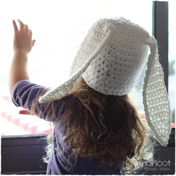 Crochet Bunny Hat Tutorial | Oomanoot #crochet #free #tutorial #hats